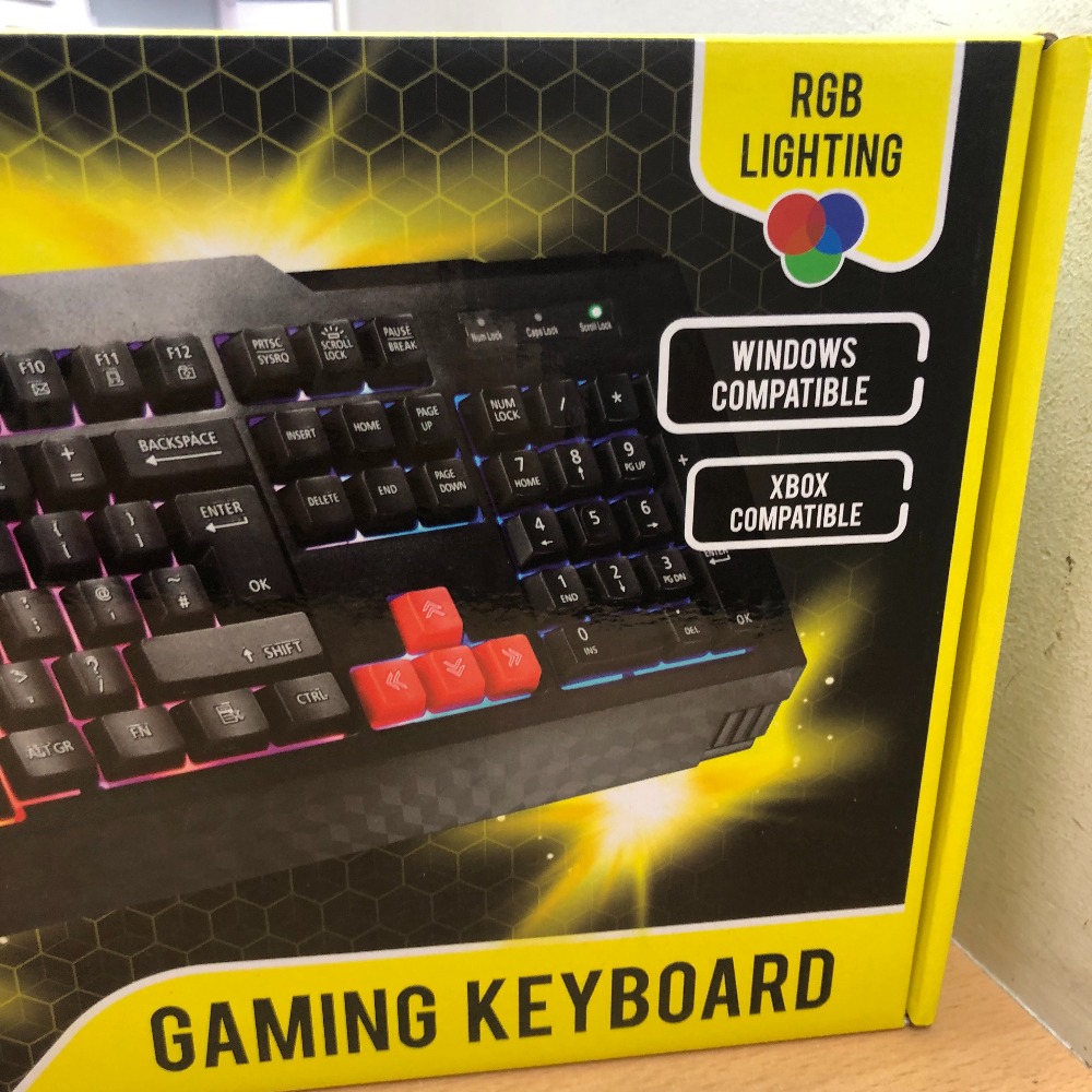 New Overdrive Gaming Python RGB Gaming Keyboard Overdrive Gaming Python ...